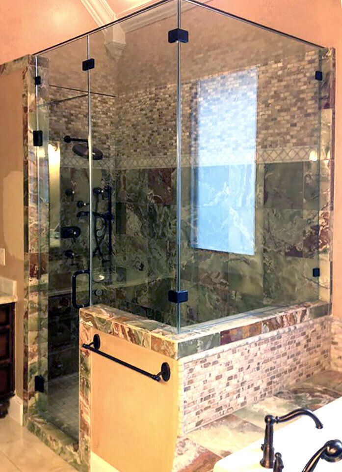 frameless shower enclosures Irving