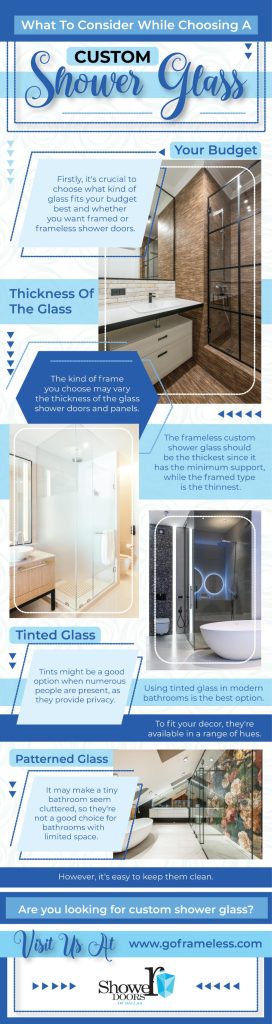 What To Consider While Choosing A Custom Shower Glass